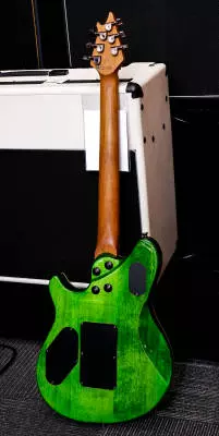 EVH - Wolfgang Standard QM, Baked Maple Fingerboard - Transparent Green 2